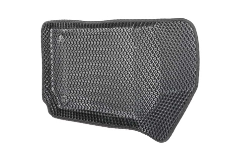 BORATEX  коврики в салон 3D EVA ЭВА Volkswagen Polo седан 2010-2020г черные рисун ромб комплект 5шт фото 3