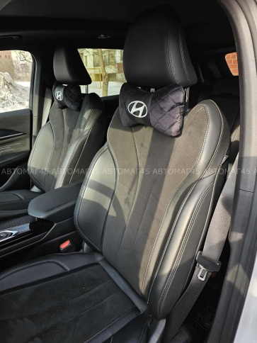Подушка  под шею с лого Hyundai 2шт фото 3