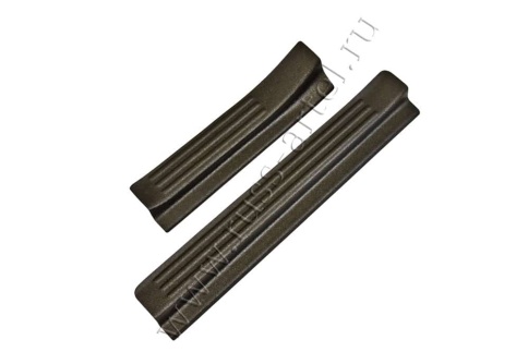 Русская Артель  Накладки на внутренние пороги Kia Rio 3 Киа Рио 3 седан хэтчбэк 2011г-2017г    фото 3