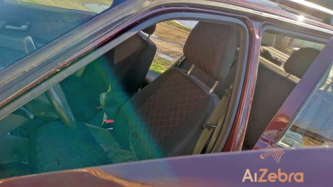 Авточехлы  ВАЗ 2111 2112 Приора хэтчбек до 2014г жаккард черный с красной ниткой ромб Барс    фото 2