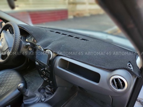 Накидка на панель Largus Ларгус 12-19г Logan Логан до 13г Sandero Stepway Степвей до 15г карпет фото 9