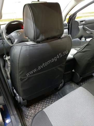 Авточехлы  Toyota Avensis Тойота Авенсис 2 поколение 2002-2009г жаккард серый Ижевск    фото 4