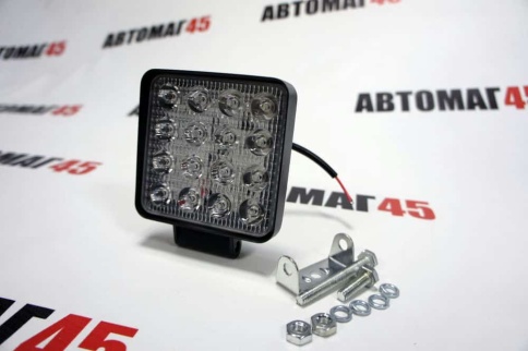 Allroad  фара светодиодная 6000К 1400Lm 10-30V  16 диодов 48Вт дальний свет 1шт гарантия1 мес  фото 5