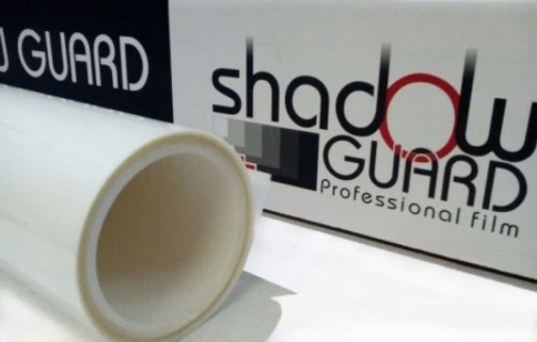 Shadow Guard X-3 бронепленка полиуретан 200мкр 0,6м x 1м полуматовая только для кузова   фото 5