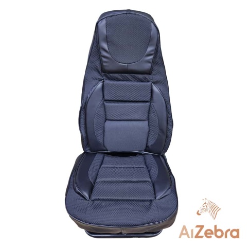 Авточехлы  Газель трехместная жаккард черный синий Пятигорск фото 7