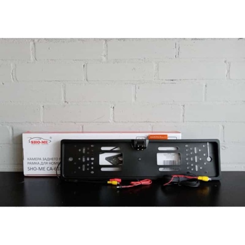 Sho-Me Универсальная камера заднего вида CA-6184LED 728*628 парковочные линии в рамке гарантия 12мес фото 5