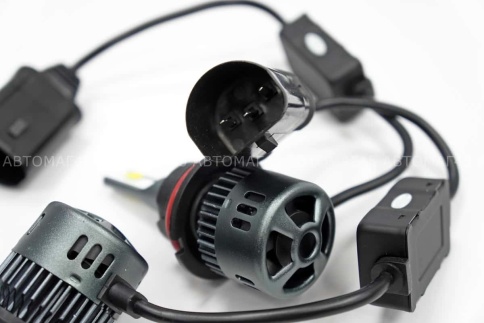 A6  чип СОВ LED 2шт HB5 (9007) 12В 20W 6000К 2400Lm гарантия 1мес    фото 3