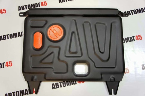 Защита картера и КПП крепеж сталь Kia Rio Нyundai Solaris 2011-2017г    фото 1