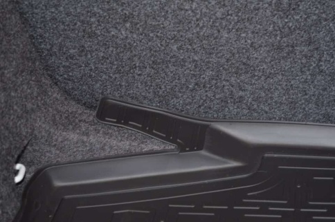 NorPlast коврик в багажник полиуретан Skoda Rapid с 13г Volkswagen Polo Лифтбэк c 20г с карманами фото 6