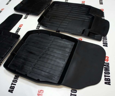 Коврики  в салон Renault Duster до 2017г Nissan Terrano c 2014г комплект 4шт    фото 2