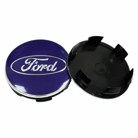 Колпачок ступицы Ford 58мм СМК со стикером (221229) фото 3