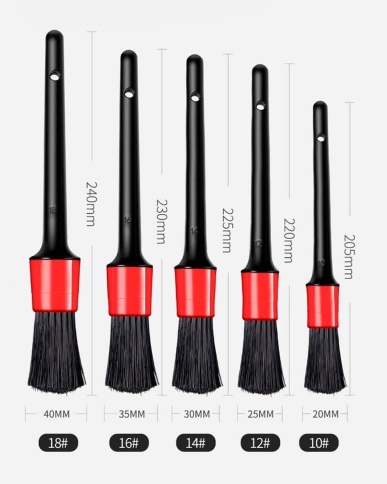 Smart monster Terry King комплет кисти для авто 5шт + салфетка универсальная 35*35см 1шт    фото 3