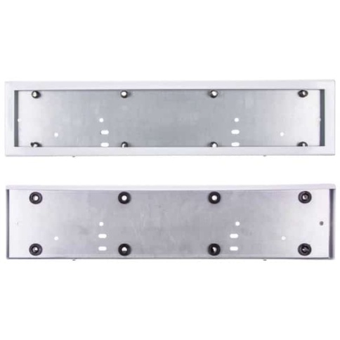 Torino  рамка номерного знака нержавейка белая    фото 1