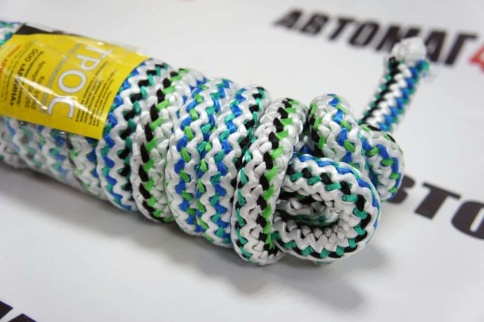 Главдор  трос буксировочный 12т канат 5м 2 крюка    фото 3