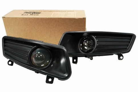 SALMAN  Фары п/туманные 1 линза VW Polo седан 2015-2020г LED 60W 7000LM 6000K 2шт гар 6 мес фото 1