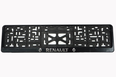 Рамка  номерного знака Renault    фото 2