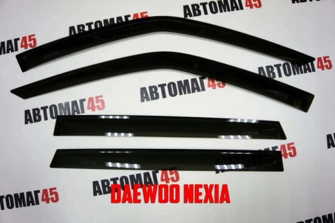 ANVair  дефлекторы окон Daewoo Nexia Дэу Нексия 1994-2016г комплект 4шт    фото 2