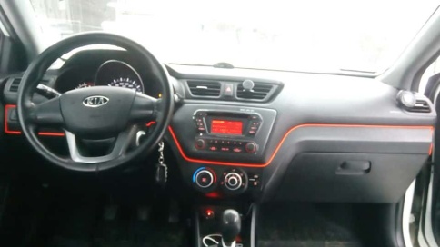 C2R Неоновая нить для подсветки салона LGX-R2 красный 2м фото 4