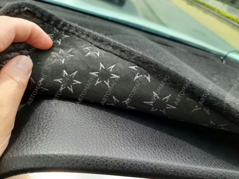 Накидка на панель Toyota RAV4 XA 40 Тойота Рав4 ХА40 2013-2019г карпет  фото 4