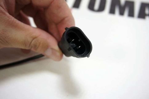 Разъем  H11 пластиковый с проводами Female гнездо    фото 2