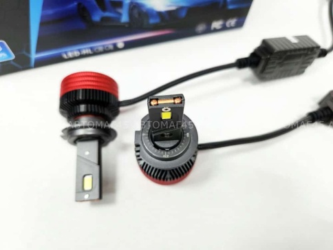 DMT-S30 лампы LED 2шт H7 12В 75W 5500K 6000Lm  с обманкой гарантия 6мес    фото 4