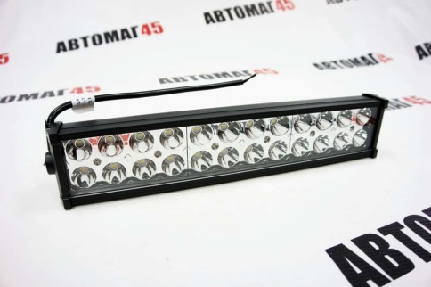 C2R Светодиодная балка 72W дальний свет 10-30V 6500K 5900Lm 24 диода 340x65x40мм Ruzoom гарант 3мес фото 1