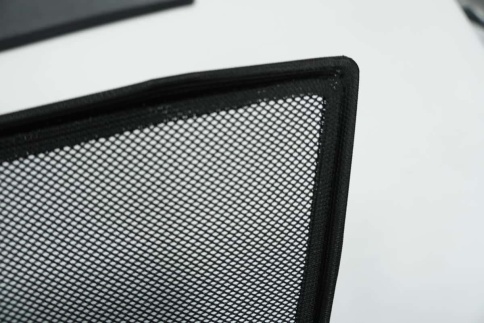 TLT  каркасные шторки на магнитах Nissan Almera G15 Ниссан Альмера G15 2012-2019г передние 2шт 10%   фото 3