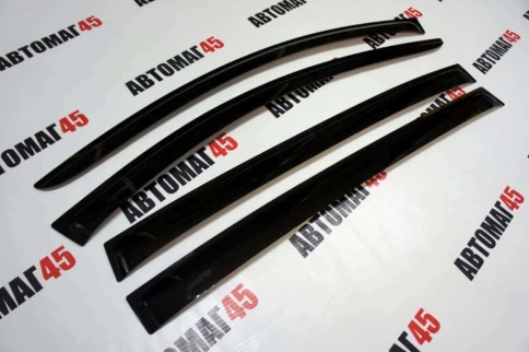 ANVair  дефлекторы окон Renault Sandero Сандеро 2012-2022г Sandero Stepway 2014-2022г комплект 4шт фото 3
