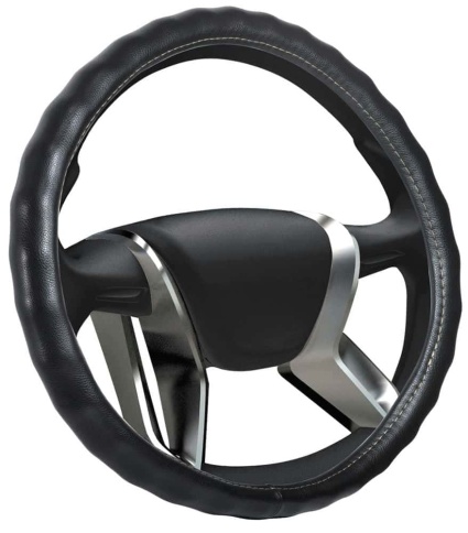 Senator Vermont оплетка руля Размер M натуральная кожа черная   фото 1