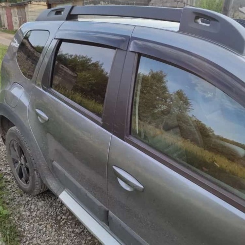 ANVair  дефлекторы окон Renault Duster 2010-2021г 1 поколение Nissan Terrano 2014-2022г комплект 4шт фото 6