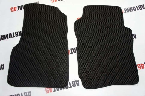 EVA ЭВА  коврики в салон УАЗ Patriot Патриот 2005-2014г черные рисунок ромб комплект 5шт    фото 2