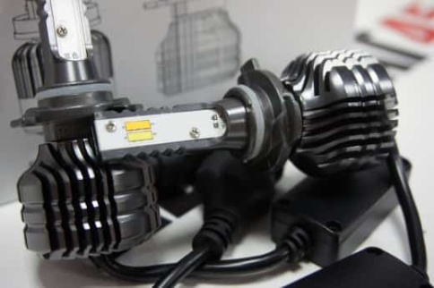 Sariti F5  чип CSP LED 2шт HB3 9005 12В 20W 3000K 6000K 3000Lm с обманкой гарантия 2мес АКЦИЯ!   фото 5