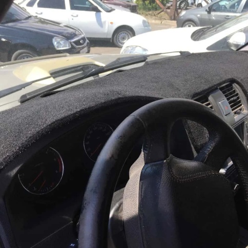 Накидка на панель УАЗ Патриот 2012-2016г карпет  фото 3