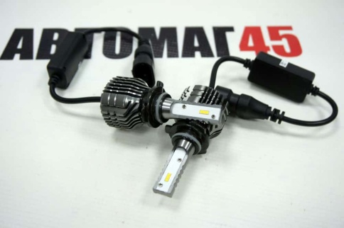 EVO Q5 чип CSP LED 2шт HB3 9005 12В 20W 4300К 3000Lm с обманкой гарантия 5мес    фото 4