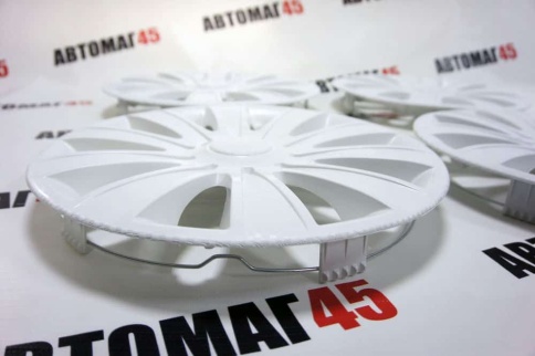 Star  Колпаки R14 белый Карат комплект    фото 4