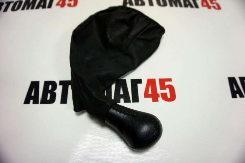 Skyway  Ручка КПП с чехлом ВАЗ 2101 2107 экокожа черная    фото 3