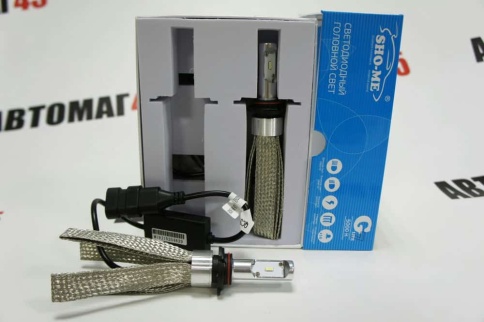 Sho-Me  G7Lite LED 2шт HB4 12В 20W 5000K 2800Lm +150 гарантия 12мес    фото 1