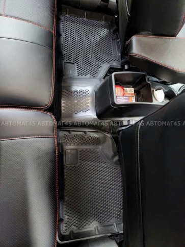 Form Коврики  в салон Шевроле Нива 09-20г Chevrolet Niva Travel с 20г полиуретан EVA 3D комплект 4шт фото 4