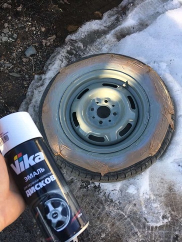 Vika  эмаль Болотная декоративная для дисков 520мл    фото 4