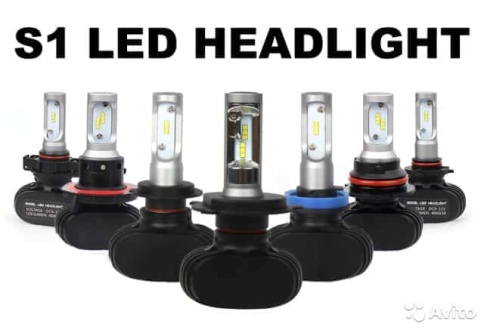 S1  чип CSP LED 2шт H27 12В 36W 6000К 3800Lm с обманкой гарантия 5мес    фото 3