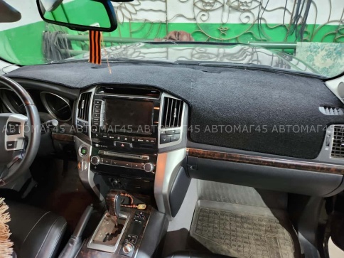 Накидка на панель Toyota Land Cruiser LC200 Тойота Ленд Крузер J200 2007-2021г карпет maximal фото 3