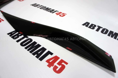 Реснички накладки на фары Ford Focus 2 Форд Фокус 2 2007-2011г рестайлинг 2шт    фото 5