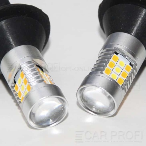 Carprofi  Лампа светодиодная P21W Дхо и поворотник 31 SMD гарантия 3 месяца CP-3030 new фото 7
