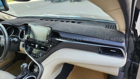 Накидка на панель Toyota Camry Тойота Камри V70 2017-2022г алькантара KZ фото 2