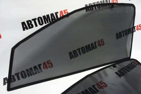 BRENZO  каркасные шторки на магнитах Opel Astra H Опель Астра Н седан 04-11г передн 2шт стандарт 10% фото 2