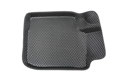 BORATEX  коврики в салон 3D EVA  Largus Logan 04-16г Sandero/Stepway Duster 10-15г черн рис ромб 5шт фото 3