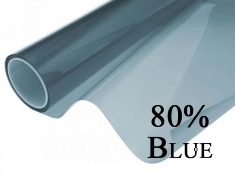 SHG IR8090 BL 80%  Атермальная тонировочная пленка 80% голубая 1,5м х 1м от 0,5м   фото 1