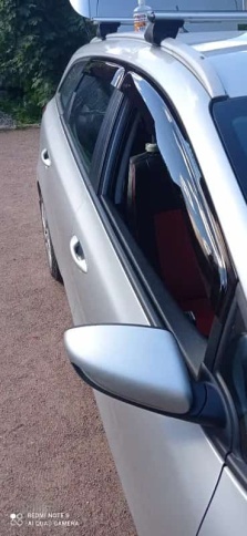 ANVair  дефлекторы окон KIA Ceed 2 (JD) Киа Сид 2 JD хэтчбек 2012-2018г комплект 4шт    фото 3