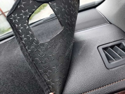 Накидка на панель Toyota Camry Тойота Камри V50 V55 2011-2018г карпет  фото 2