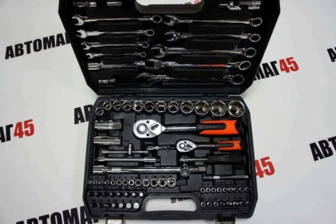 KINGQUEEN  набор инструментов 82 предмета 1/2" 1/4"   фото 4